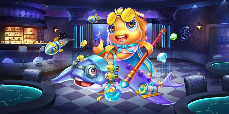 Người chơi có thể nâng cấp vũ khí trong game bắn cá