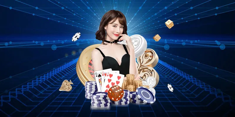 Dealer đang chia bài trong một ván Rồng Hổ kịch tính tại nhà cái XOSO66